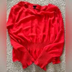 Ann Taylor Peplum Blouse